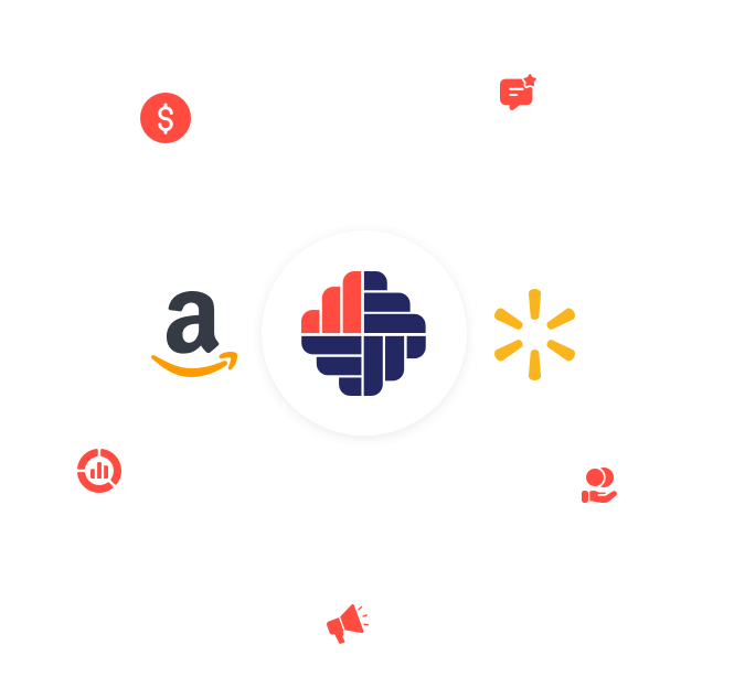 KwickMetrics with Amazon and Walmart