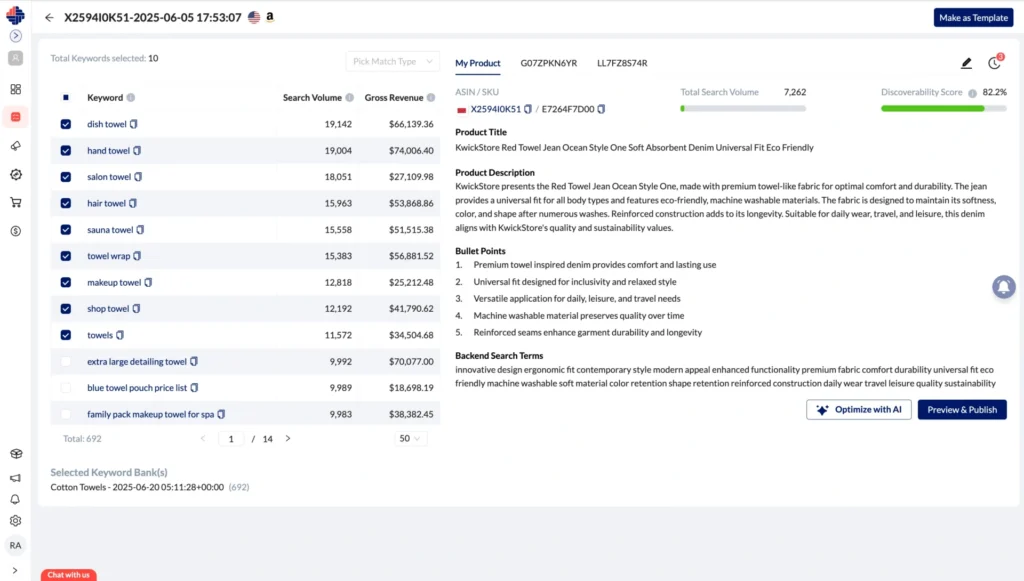 Listing Optimizer
