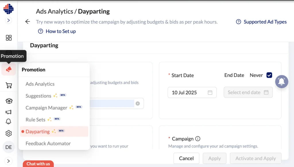 Dayparting in Software - 1