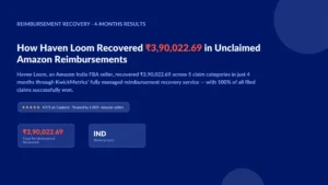 Case study for Unclaimed Amazon Reimbursements for agencies