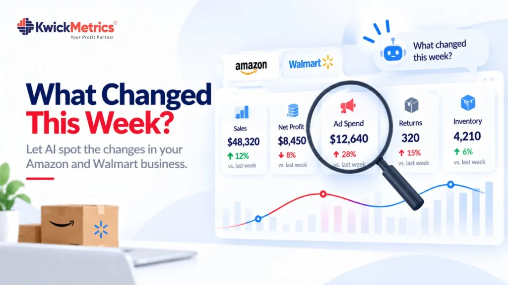 How AI Spots What Changed in Your Amazon Seller Analytics this Week